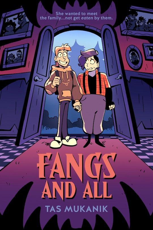 Front cover_Fangs and All: A Graphic Novel