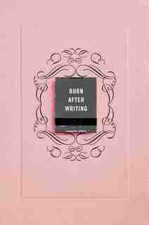 Burn After Writing (pink) by Sharon Jones