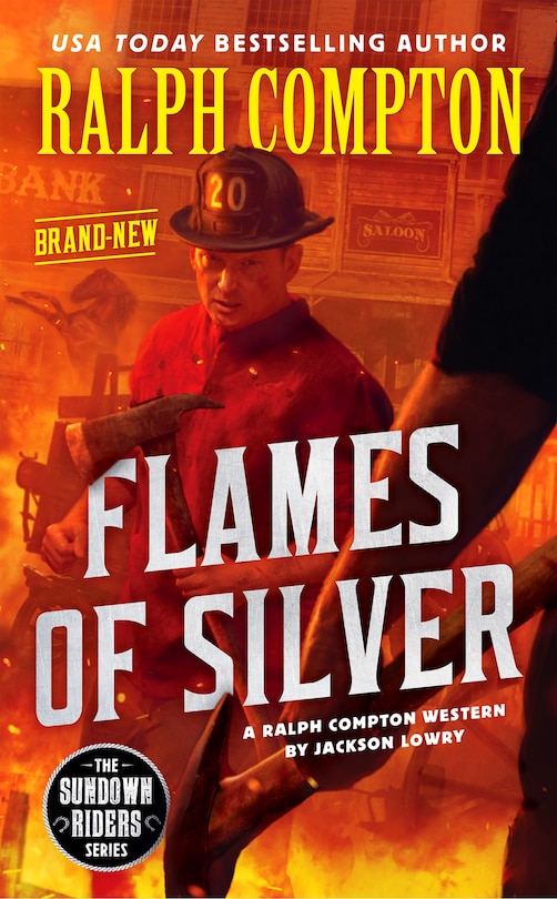 Front cover_Ralph Compton Flames Of Silver