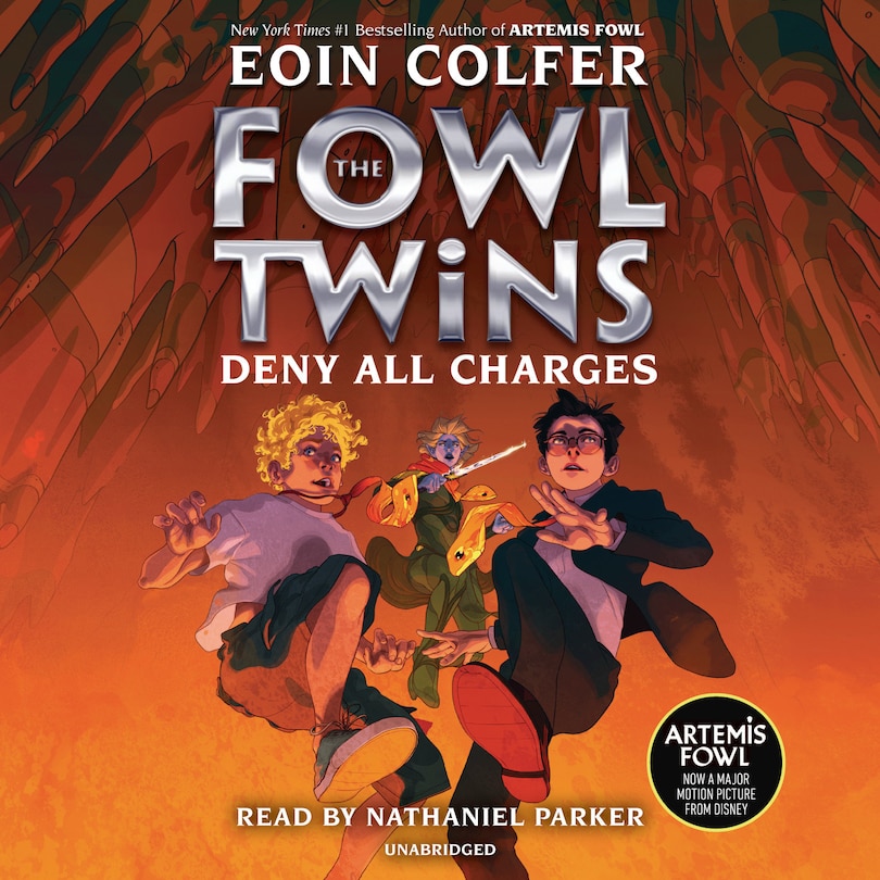 Front cover_The Fowl Twins, Book Two: Deny All Charges