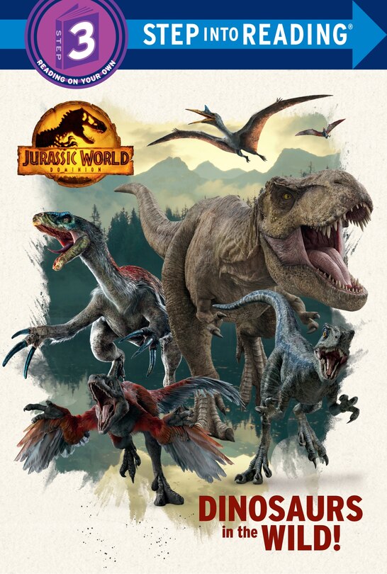 Front cover_Dinosaurs In The Wild! (jurassic World Dominion)