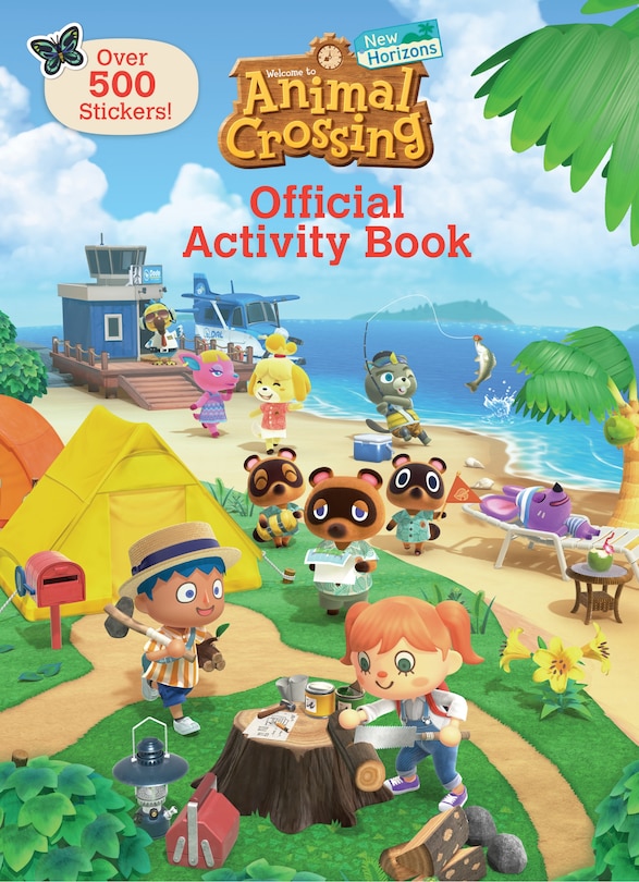 Front cover_Animal Crossing New Horizons Official Activity Book (Nintendo®)