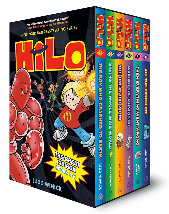 Front cover_Hilo: The Great Big Box (Books 1-6)