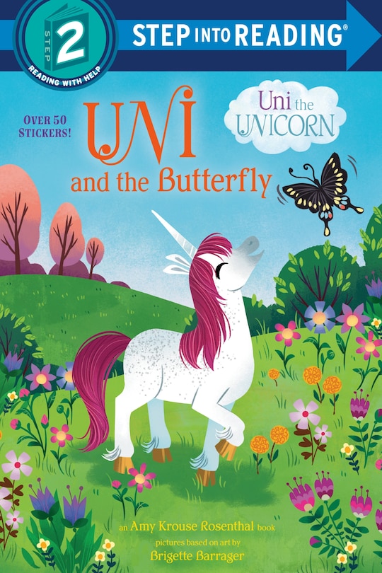 Uni And The Butterfly (uni The Unicorn)