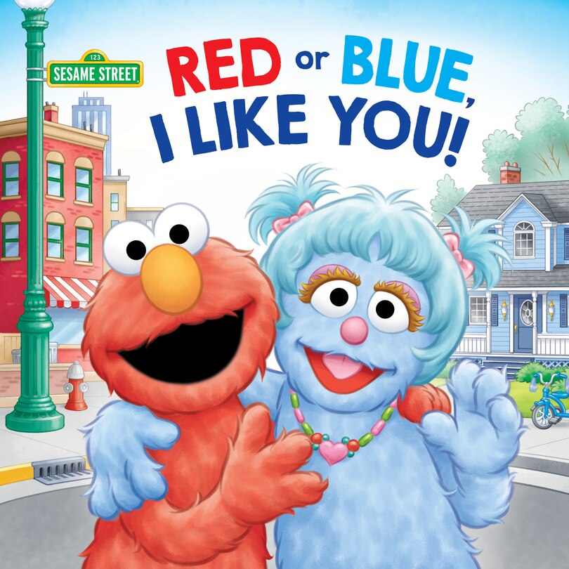 Couverture_Red Or Blue, I Like You! (sesame Street)