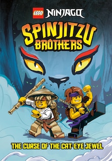 Front cover_Spinjitzu Brothers #1: The Curse Of The Cat-eye Jewel (lego Ninjago)