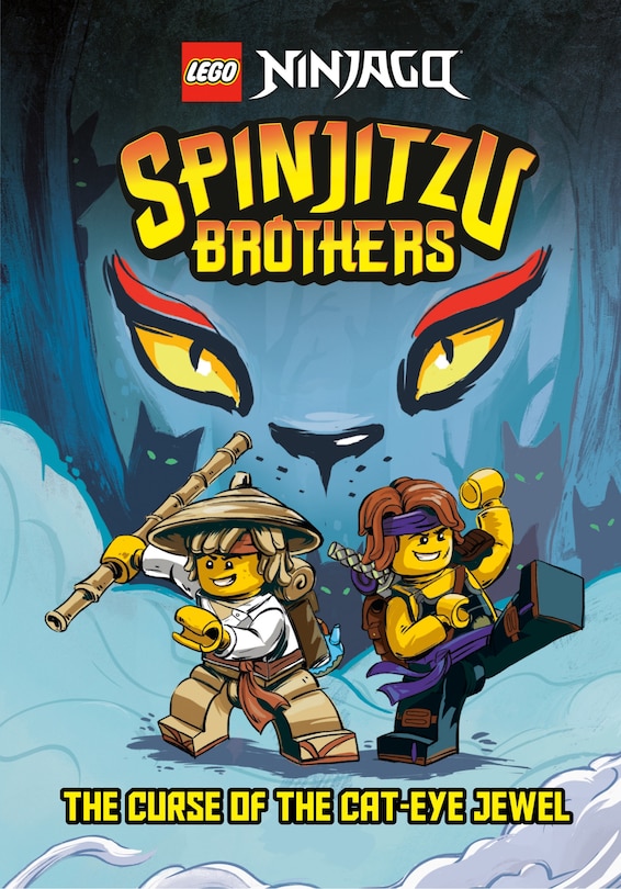 Front cover_Spinjitzu Brothers #1: The Curse Of The Cat-eye Jewel (lego Ninjago)