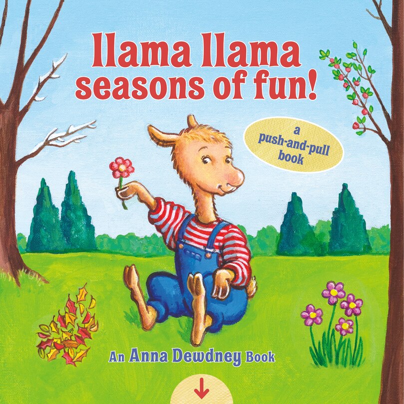 Front cover_Llama Llama Seasons Of Fun!: A Push-and-pull Book