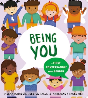 Front cover_Being You: A First Conversation About Gender
