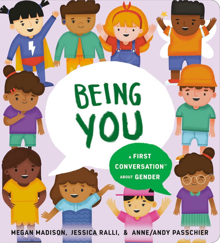 Front cover_Being You: A First Conversation About Gender
