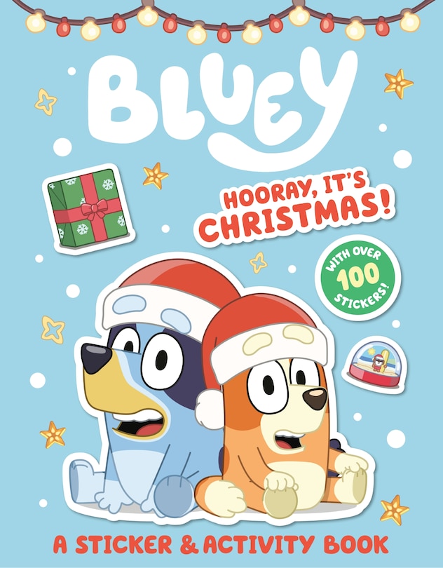 Front cover_Bluey: Hooray, It's Christmas!