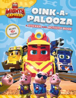 Front cover_Oink-a-palooza: A Sticker And Activity Book