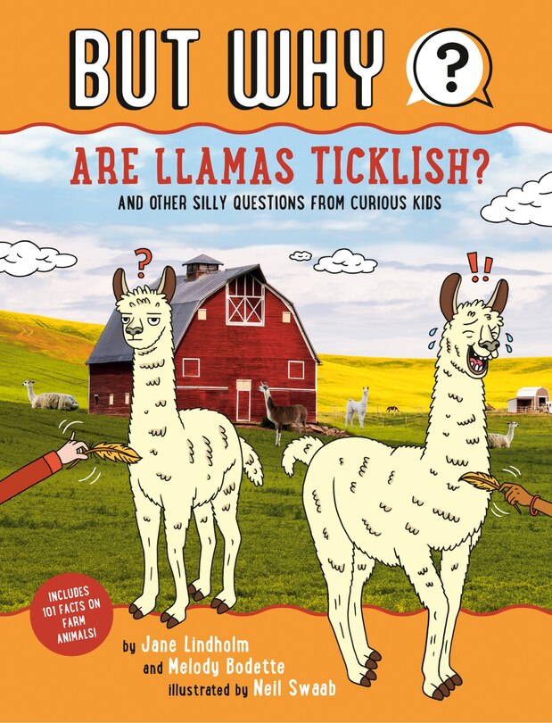 Front cover_Are Llamas Ticklish? #1