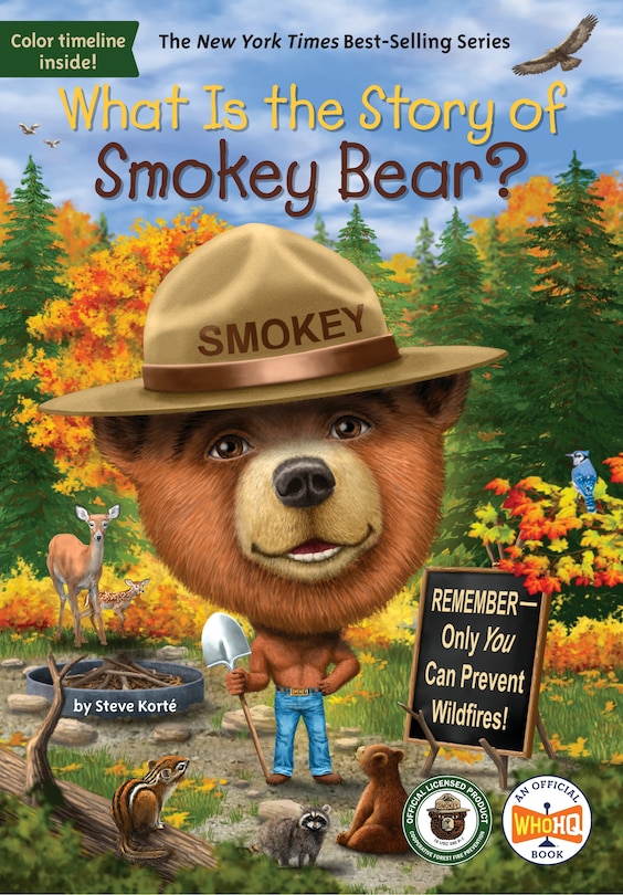 Front cover_What Is the Story of Smokey Bear?