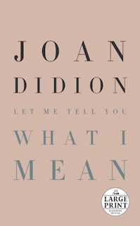 Couverture_Let Me Tell You What I Mean
