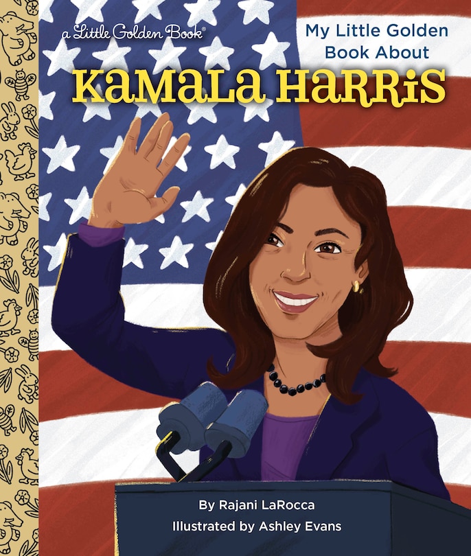 Front cover_Kamala Harris: A Little Golden Book Biography