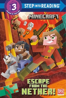 Front cover_Escape From The Nether! (minecraft)