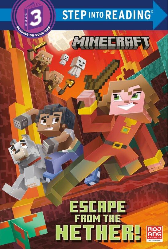 Front cover_Escape From The Nether! (minecraft)