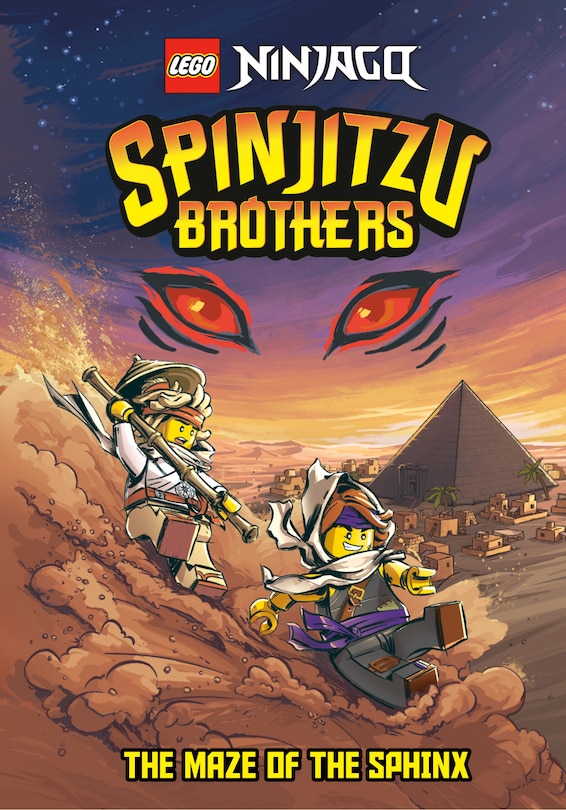 Front cover_Spinjitzu Brothers #3: The Maze Of The Sphinx (lego Ninjago)