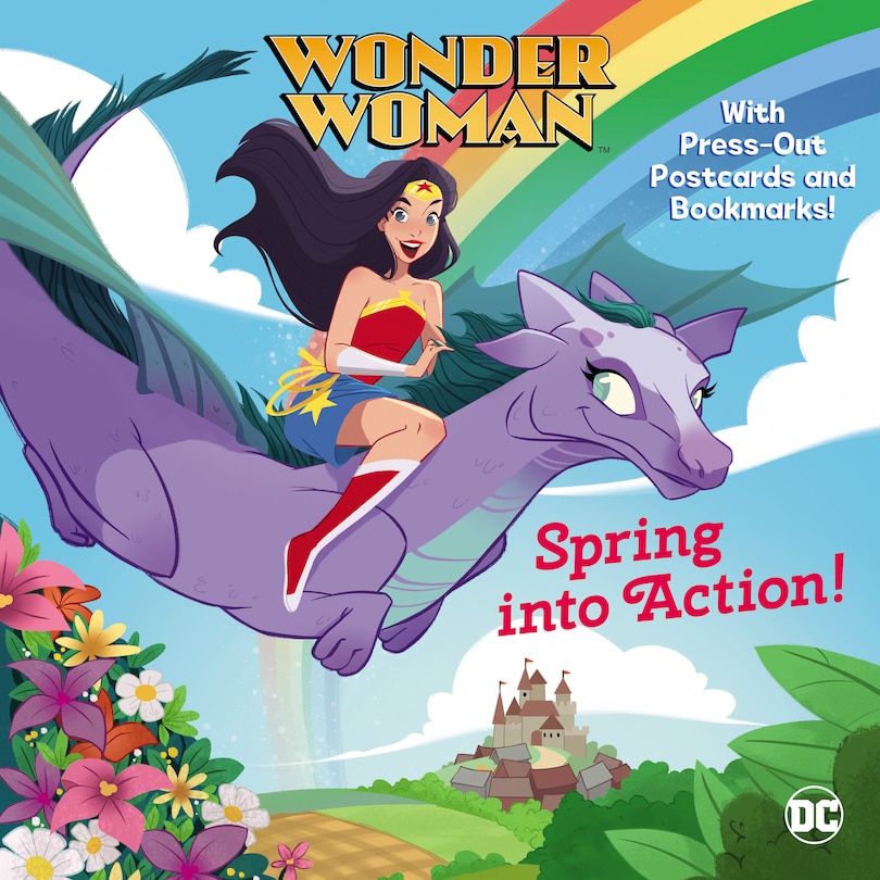 Couverture_Spring Into Action! (dc Super Heroes: Wonder Woman)