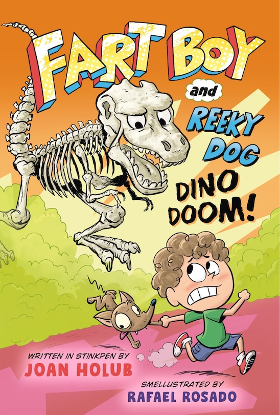 Front cover_Fart Boy and Reeky Dog: Dino Doom!