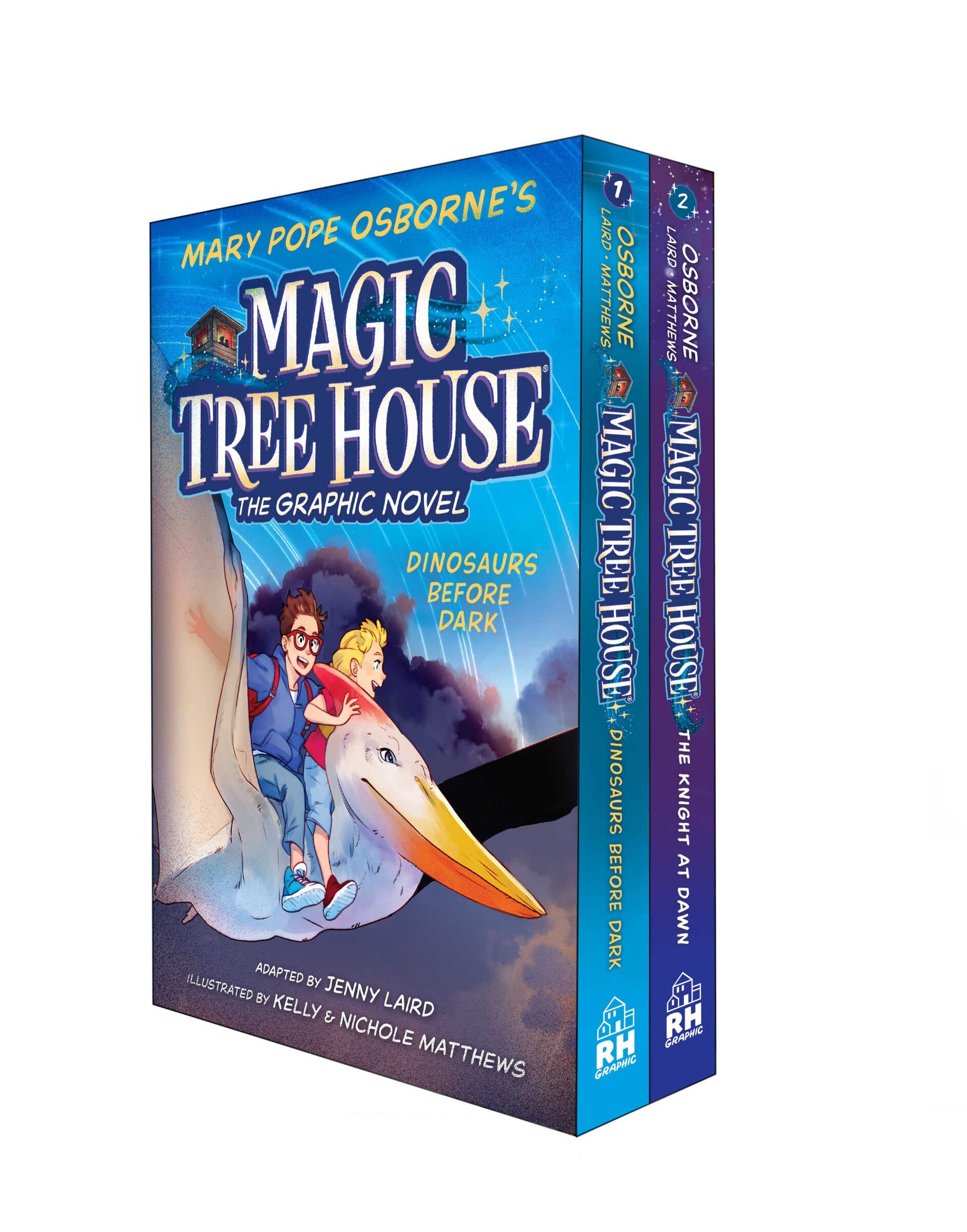 Magic Tree House Graphic Novels 1-2 Boxed Set: (A Graphic Novel Boxed Set)