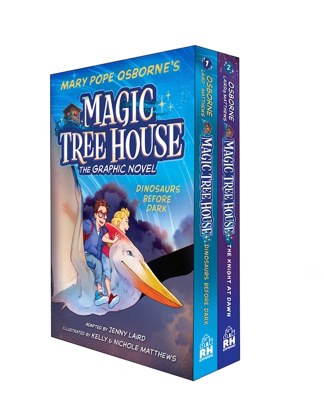 Front cover_Magic Tree House Graphic Novels 1-2 Boxed Set