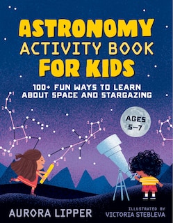 Front cover_Astronomy Activity Book For Kids