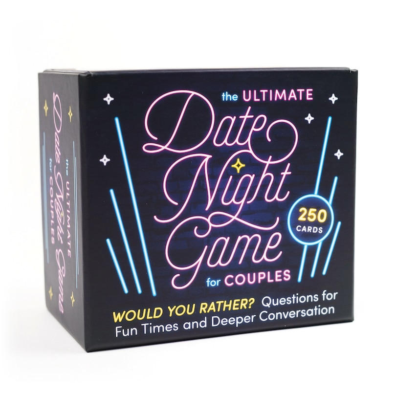 The Ultimate Date Night Game for Couples: Would You Rather? Questions for Fun Times and Deeper Conversation (Card Games for Couples)