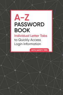 Front cover_A-Z Password Book