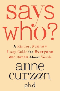 Front cover_Says Who?