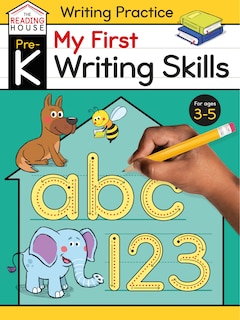 Front cover_My First Writing Skills (Pre-K Writing Workbook)
