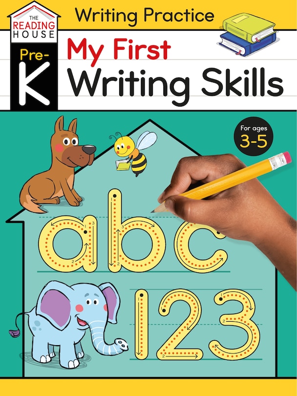 Front cover_My First Writing Skills (Pre-K Writing Workbook)
