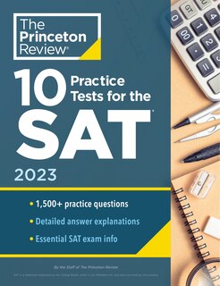 Front cover_10 Practice Tests For The Sat, 2023