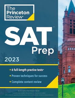 Front cover_Princeton Review SAT Prep, 2023