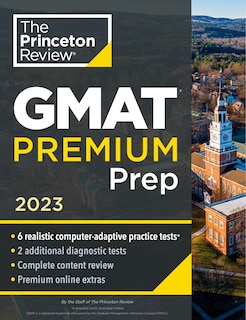Front cover_Princeton Review GMAT Premium Prep, 2023