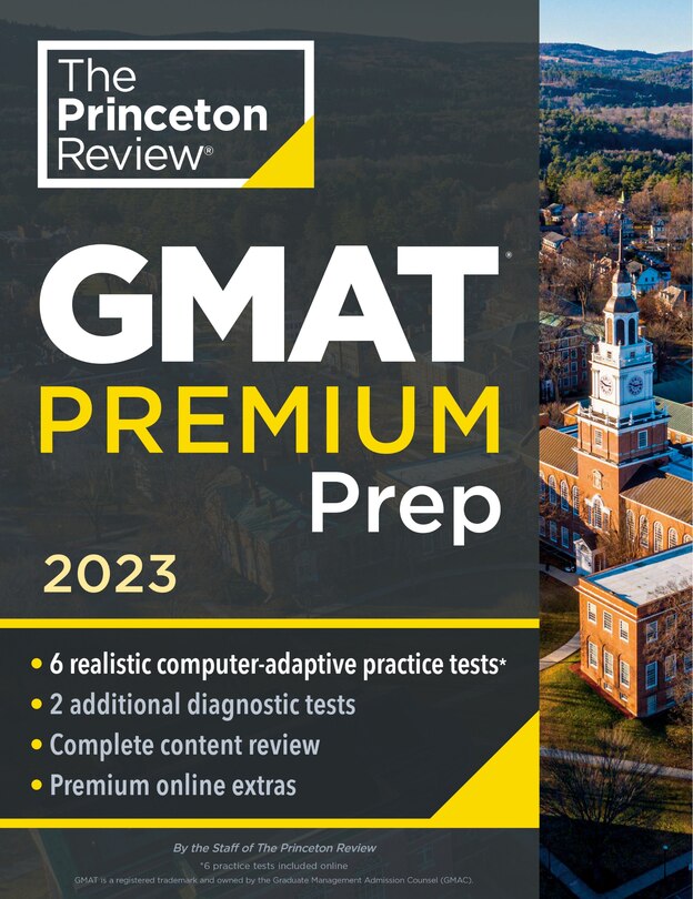 Front cover_Princeton Review GMAT Premium Prep, 2023