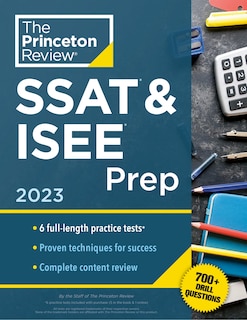 Couverture_Princeton Review SSAT & ISEE Prep, 2023