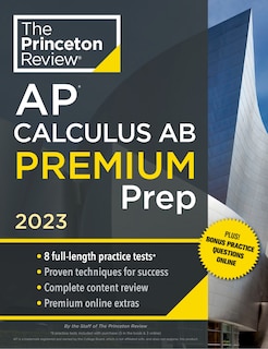 Front cover_Princeton Review AP Calculus AB Premium Prep, 2023