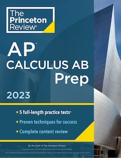 Front cover_Princeton Review AP Calculus AB Prep, 2023