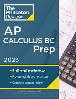 Front cover_Princeton Review AP Calculus BC Prep, 2023