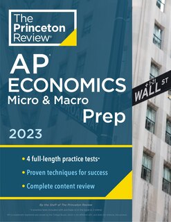 Front cover_Princeton Review AP Economics Micro & Macro Prep, 2023