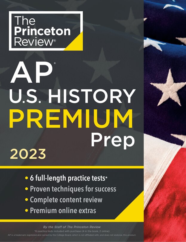 Couverture_Princeton Review AP U.S. History Premium Prep, 2023