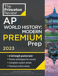 Front cover_Princeton Review AP World History: Modern Premium Prep, 2023
