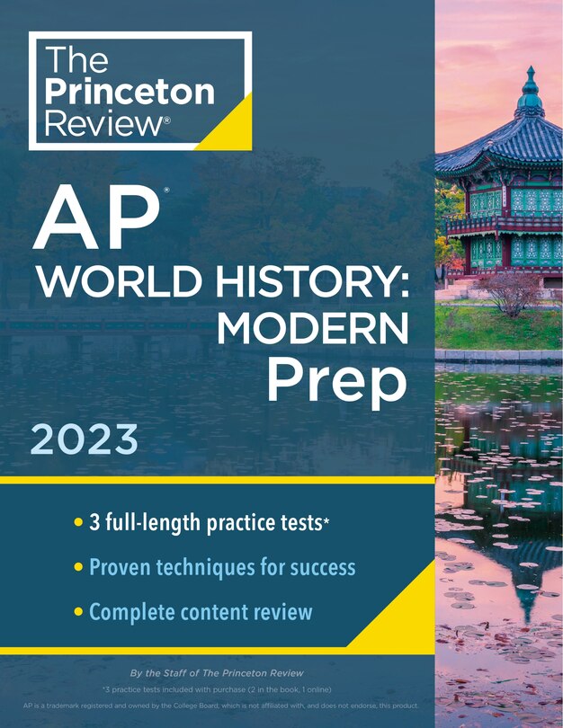 Couverture_Princeton Review AP World History: Modern Prep, 2023