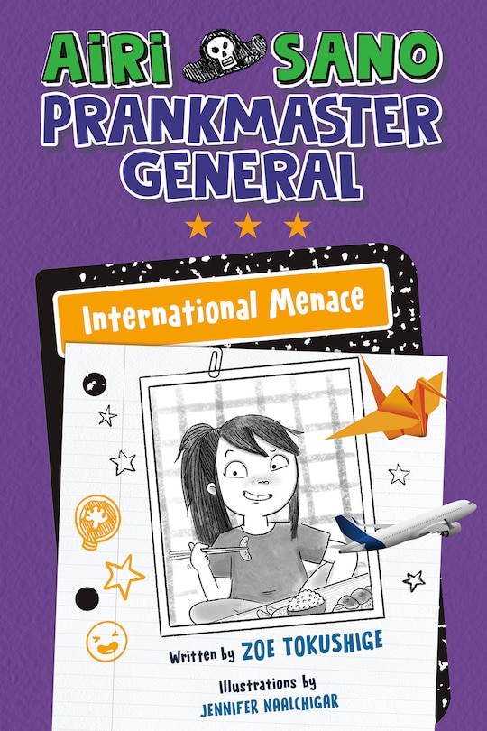 Couverture_Airi Sano, Prankmaster General: International Menace