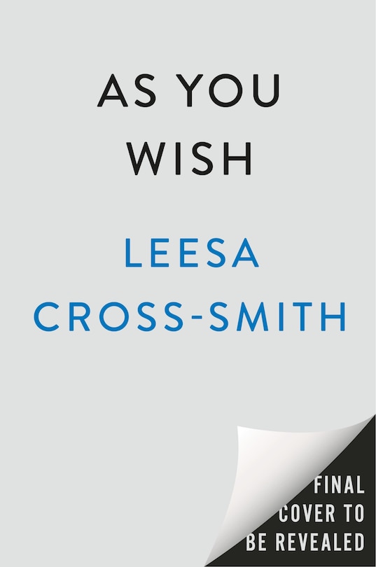 Front cover_As You Wish