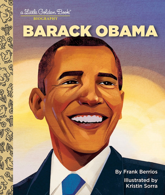 Front cover_Barack Obama: A Little Golden Book Biography