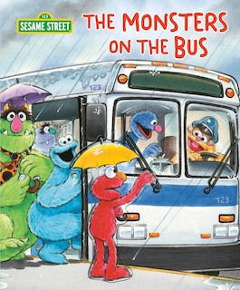 Front cover_The Monsters On The Bus (sesame Street)