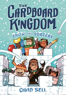 Front cover_The Cardboard Kingdom #3: Snow and Sorcery